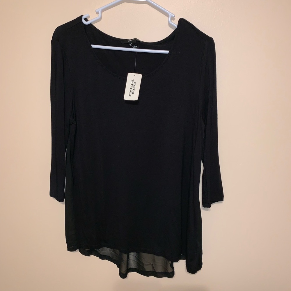Semi-Sheer Top - NEW!